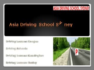 Asia Driving School Sydney