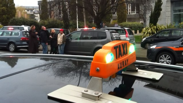 Manifestation des taxis