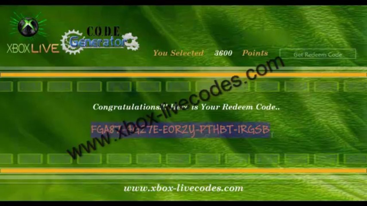 Xbox Live Code Generator | Microsoft Points NOVEMBER 2014 Free Download Proof Android App