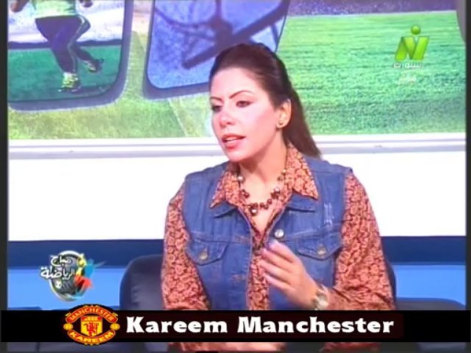 الاعلاميه سها ابراهيم فى صباح الرياضه مع اللواء عبد المنعم الحاج الاربعاء 27 نوفمبر 2013