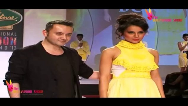 Sizzling Kangna Ranaut Walks on Ramp | SIFW 2013