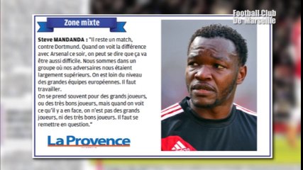 OM: Mandanda remet à leur place ses coéquipiers