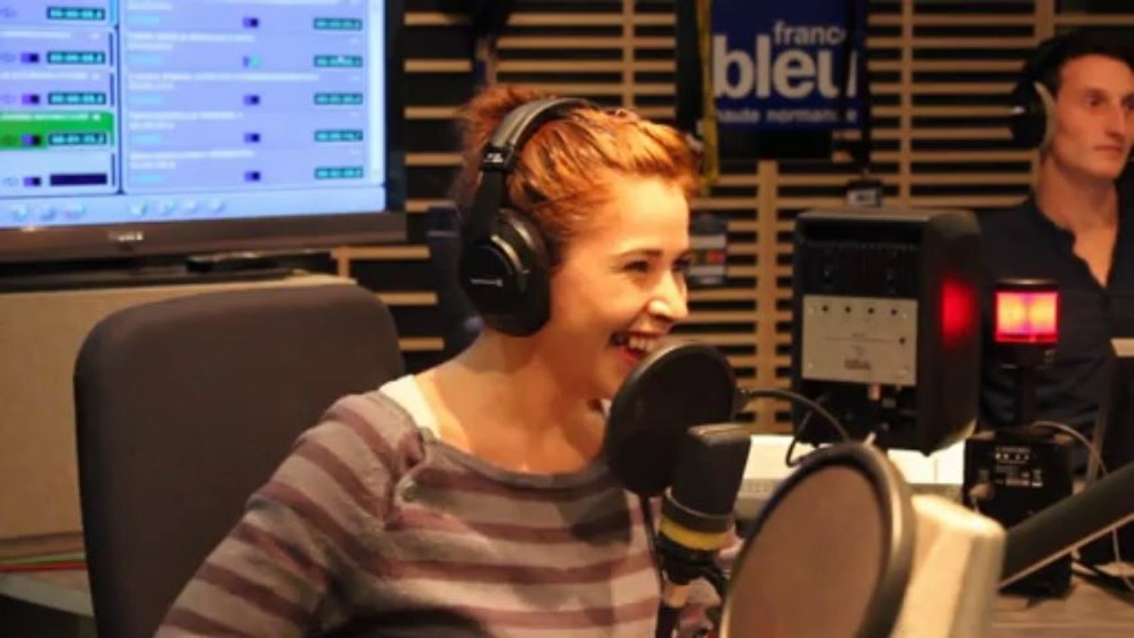 Portes ouvertes : le sablier (Michel de Decker) et Mathilde (Frédérique Le Teurnier) en direct et en public.