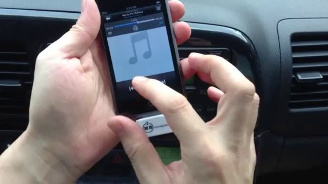 FM Transmitter for iPod Touch - Connect iPod to car radio