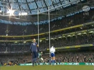 Jonathan Sexton manque la pénalité de la victoire face aux All Blacks