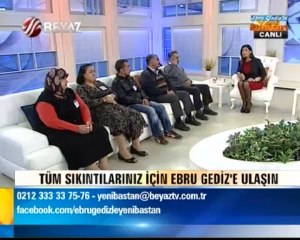 Ebru Gediz ile Yeni Baştan 27.11.2013 1.Kısım