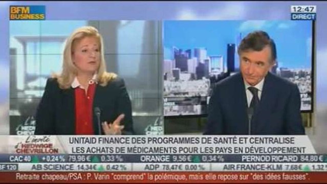  Philippe Douste-Blazy, Unitaid, dans l'invité de BFM Business - 27/11