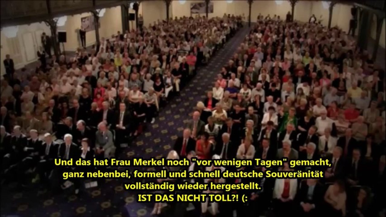 Merkel über die Deutsche Souveränität