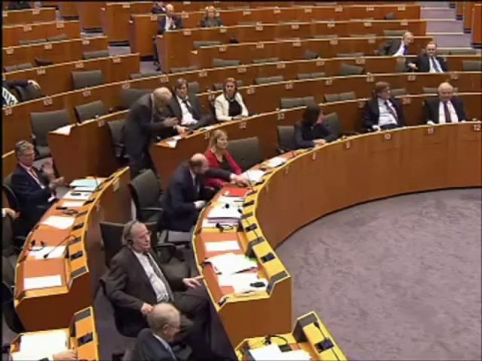 Nigel Farage fragt Van Rompuy wer bist du wer hat dich gewählt Mr Präsident