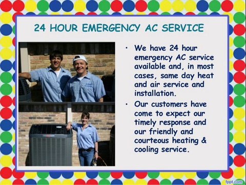 Special offers on air conditioning services