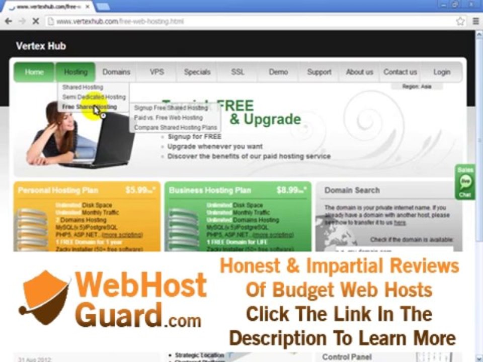 VertexHub.com Give You Best Free Hosting for Life Time