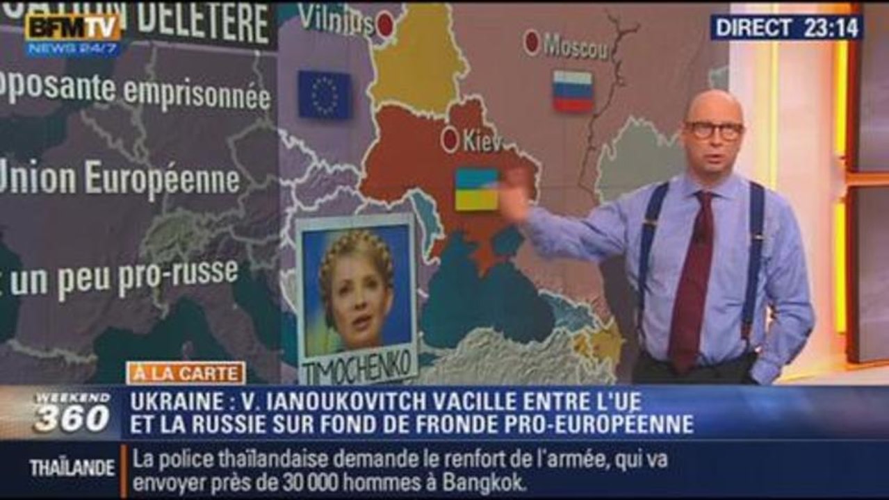 Ukraine: V.Ianoukovitch vacille entre l'UE et la Russie sur fond de fronde pro-europénne - 01/12