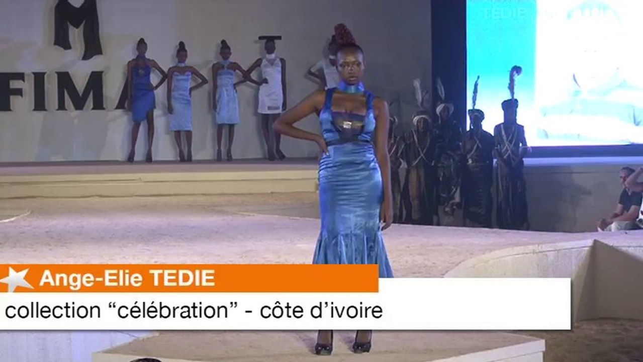 Ange-Elie Tedie (Côte d'Ivoire) : le défilé au Fima 2013
