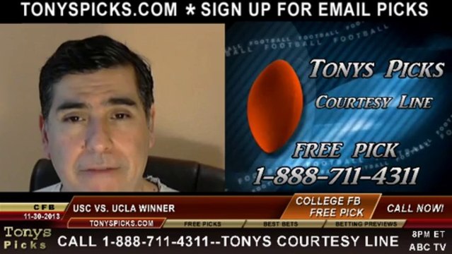 USC Trojans vs. UCLA Bruins Pick Prediction NCAAF Odds 11-30-2013