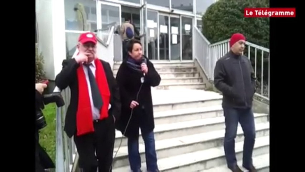 Vannes. Taxis en colère : Mobilisation boulevard de la Paix