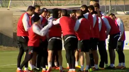 Sevilla prepare for Europa League game against Estoril