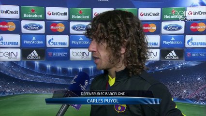 Carles Puyol : "Meilleurs que nous"