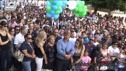 Pachino. L'ultimo saluto a Pamela