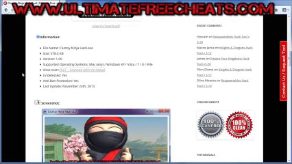 Clumsy Ninja Hack Free Tutorial - [Updated]