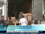 Reposición de inventario en tienda departamental de Caracas transcurre con 