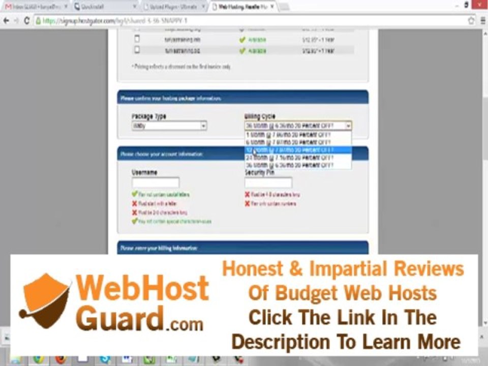 How to Create a Hosting Account with Hostgator