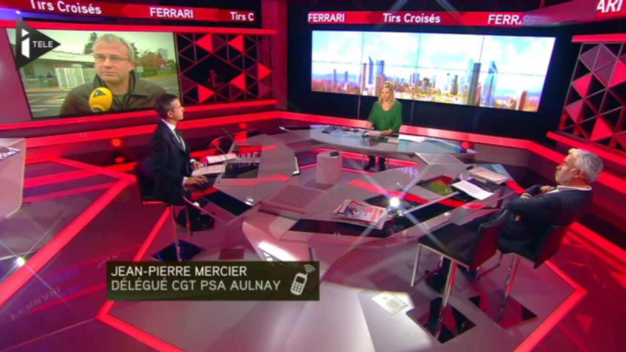 Pour Jean-Pierre Mercier (CGT) : "Varin a menti aux salariés"