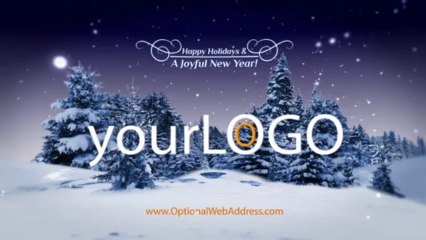 Corporate XMAS & NEW YEAR Greetings Motion Card - Videohive After Effects template
