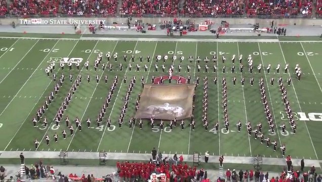 Ohio State University Marching Band Gettysburg Address Performance