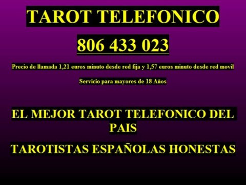 Tarot telefonico España-806433023-Tarot telefonico España