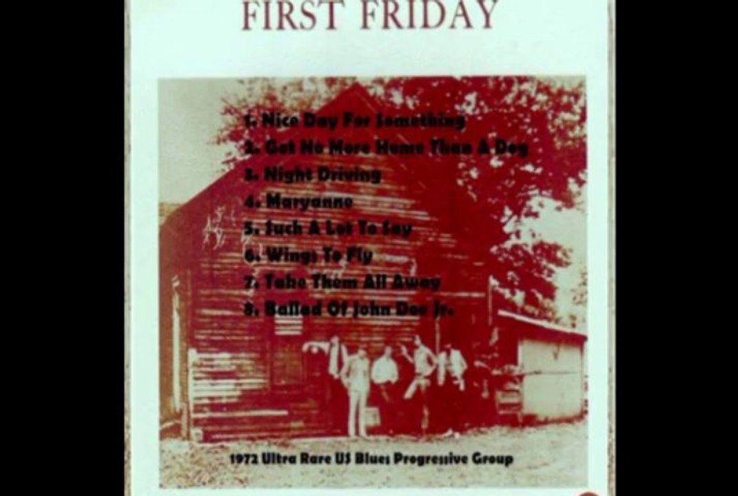 First Friday "Ballad Of John Doe Jr"1970 US Psych Blues Rock