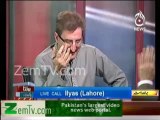 Live caller praising Imran Khan in front of Nusrat Javaid & watch his reaction