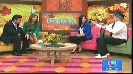 FERNANDO COLUNGA Y BLANCA SOTO EN DESPIERTA AMERICA