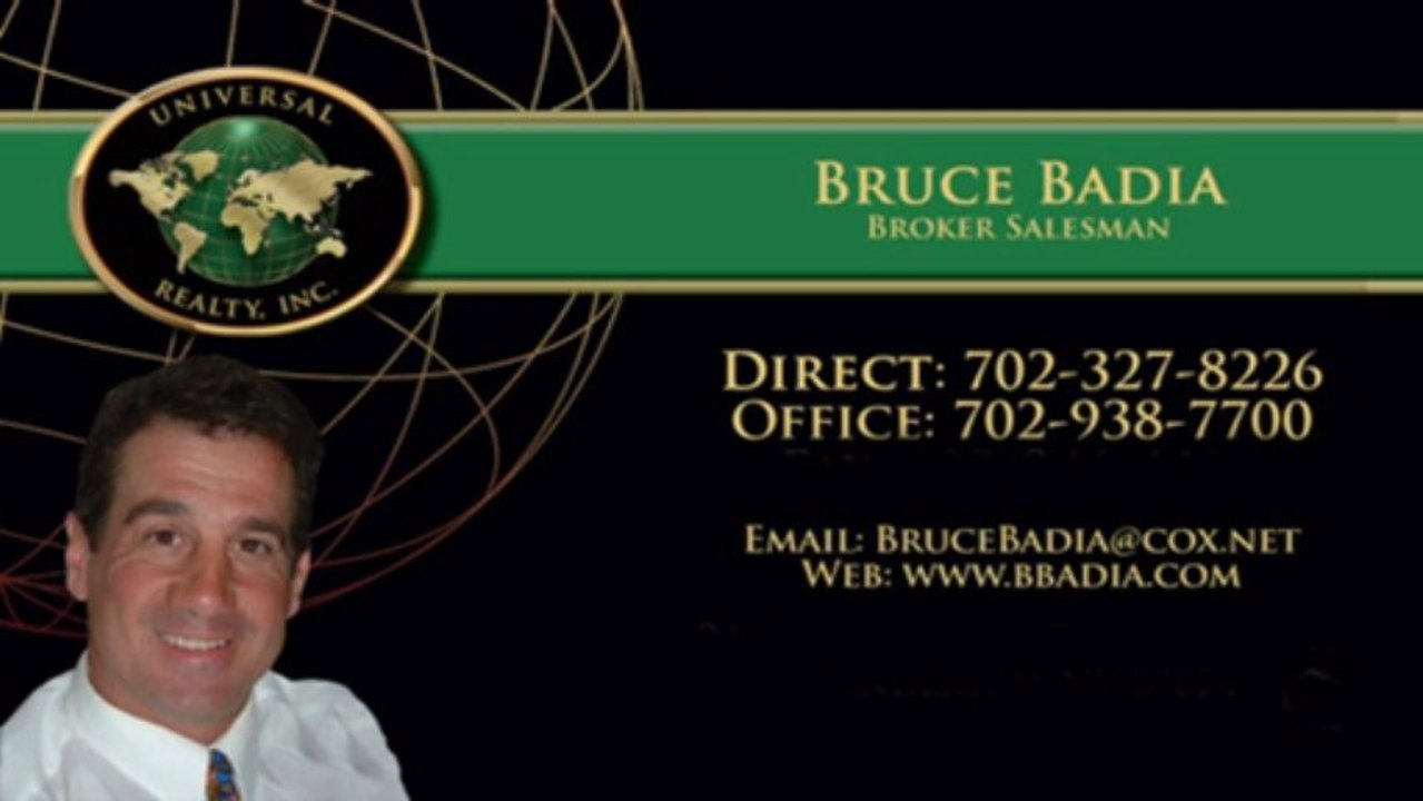 BRUCE BADIA SHORT SALE LAS VEGAS REAL-ESTATE HELP