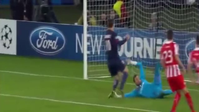 Paris Saint-Germain vs Olympiakos 2-1 ~ All Goals & Highlights ~ 27-11-2013 HD