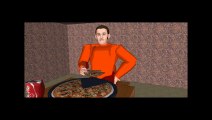 Animazione 3D Pizza Remix musica