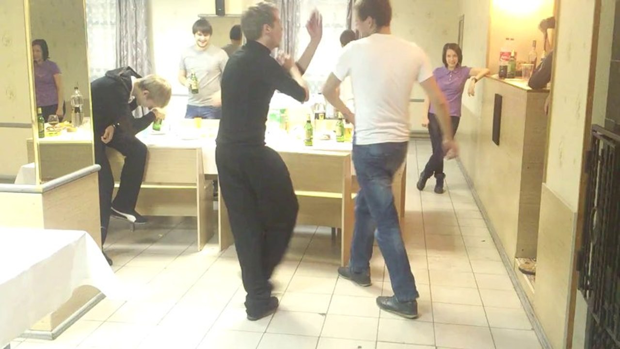 Crazy russian dance