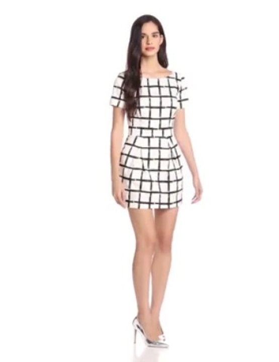 French Connection Women's Paint Check Richie