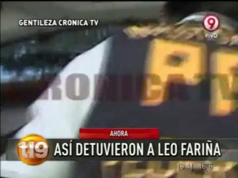 Pronto.com.ar Detuvieron a Leo Fariña