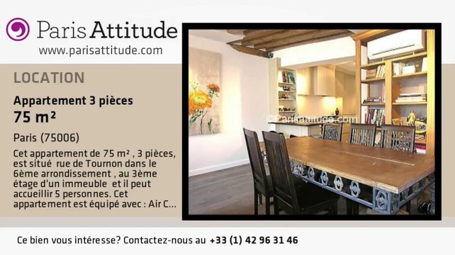 Appartement 2 Chambres à louer - Jardin du Luxembourg, Paris - Ref. 6186