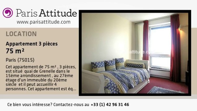 Appartement 2 Chambres à louer - Bir Hakeim, Paris - Ref. 7397