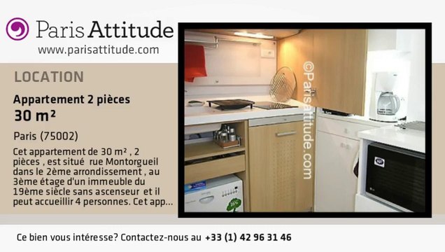 Appartement 1 Chambre à louer - Montorgueil, Paris - Ref. 6077