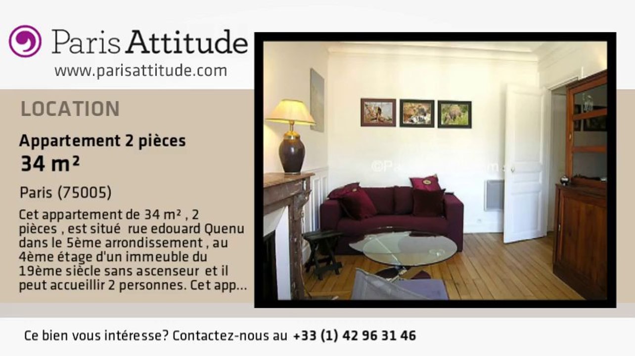 Appartement 1 Chambre à louer - Port Royal, Paris - Ref. 7333