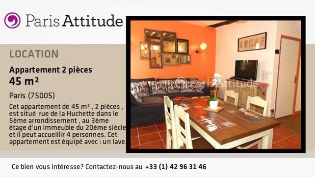 Appartement 1 Chambre à louer - Quartier Latin/St Michel, Paris - Ref. 8504