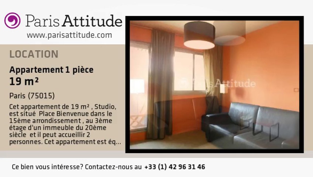 Appartement Studio à louer - Montparnasse, Paris - Ref. 8255