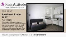 Studio Apartment for rent - Convention, Paris - Ref. 7534