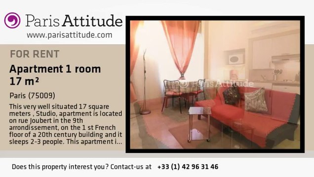 Studio Apartment for rent - Grands Magasins - La Fayette, Paris - Ref. 7984