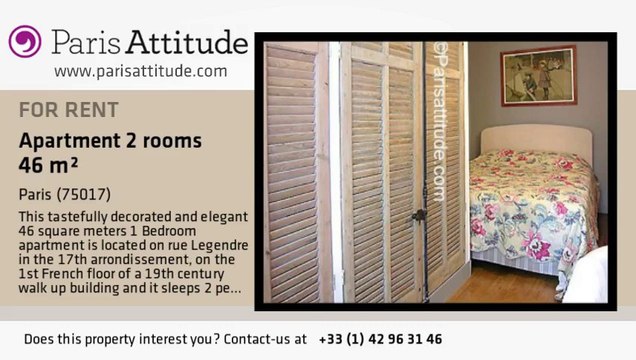 1 Bedroom Apartment for rent - Batignolles, Paris - Ref. 3723