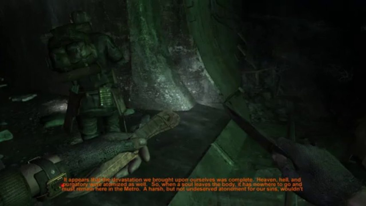 [Blind Play] Metro 2033 Chapter 3 - Ghost