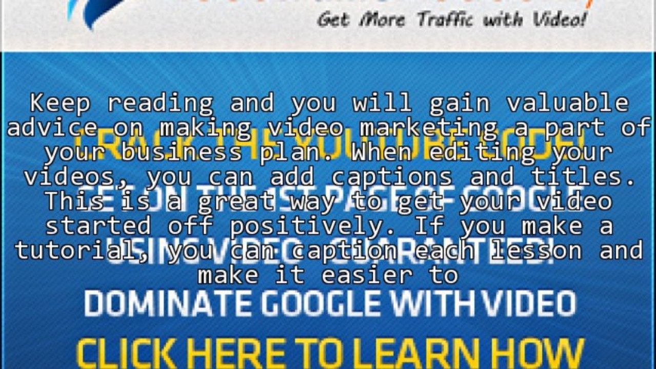 Simple & Effective Video Marketing Tips