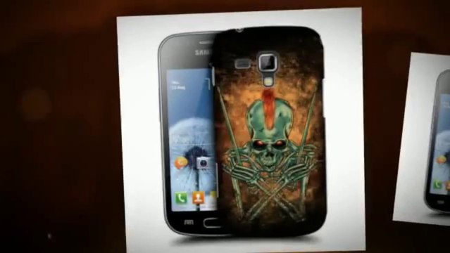 HEAD CASE DESIGNS SKULL OF ROCK BACK CASE COVER FOR SAMSUNG GALAXY S DUOS S7562